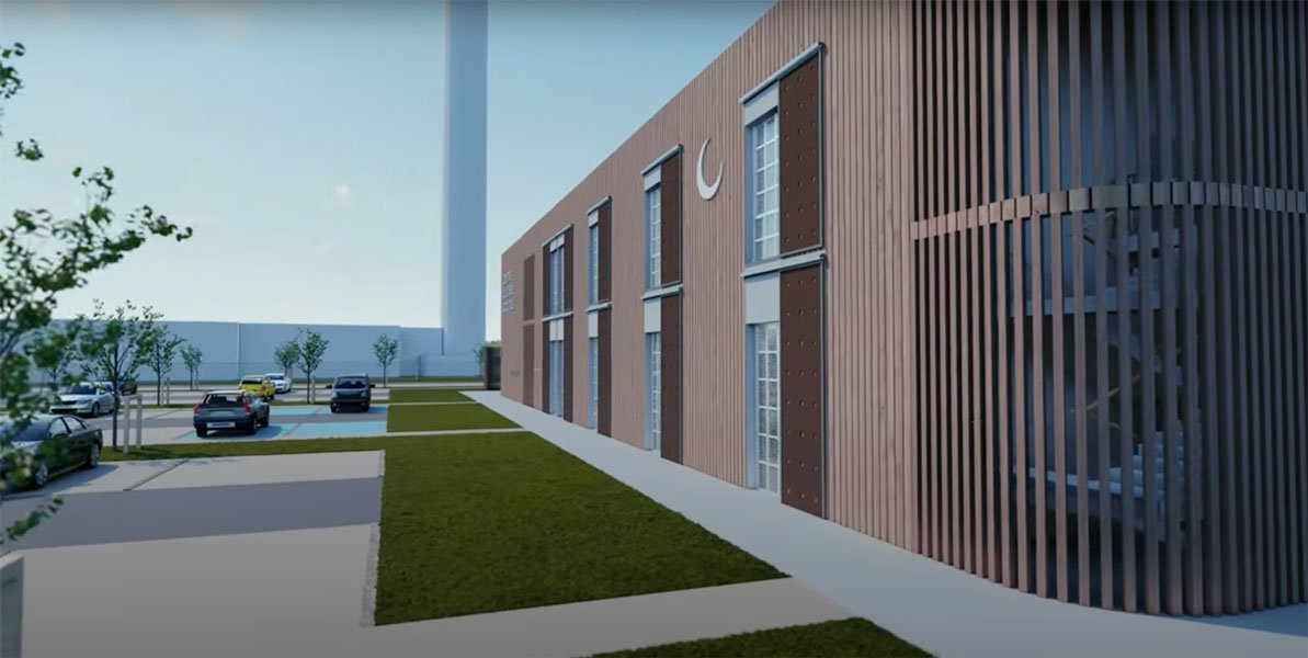 Grande Mosquée Les Aubrais Orléan Nord 45